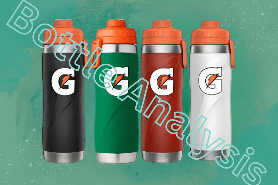 different color options for gatorade stainless steel bottle