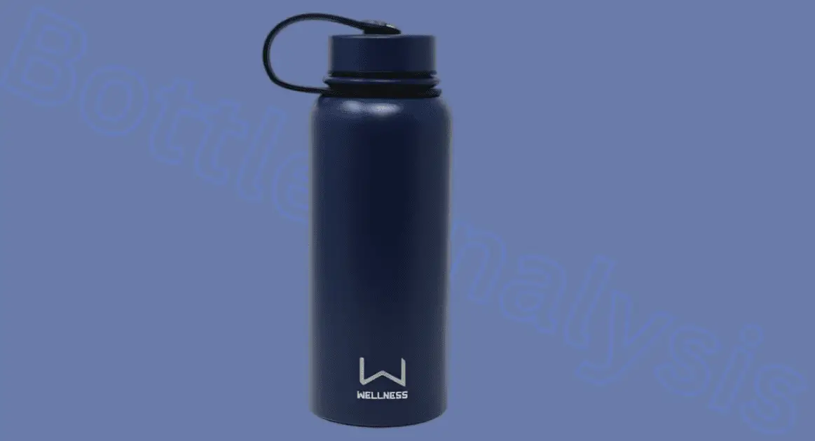 double wall insulation of wellness stainless steel bottle