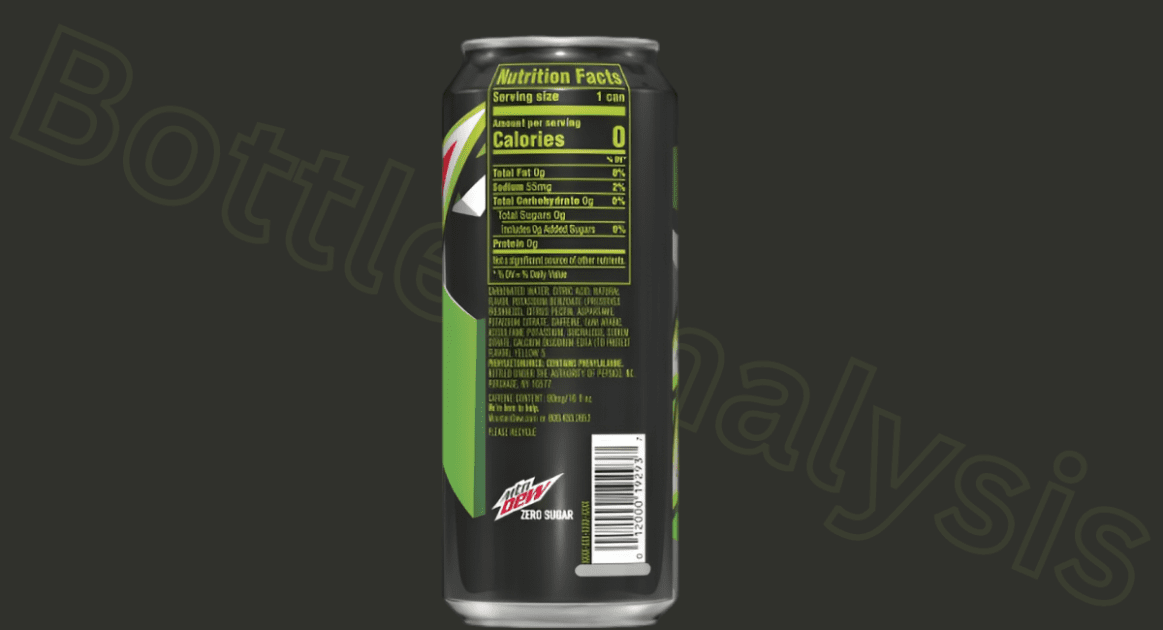 ingredients of hard mountain dew