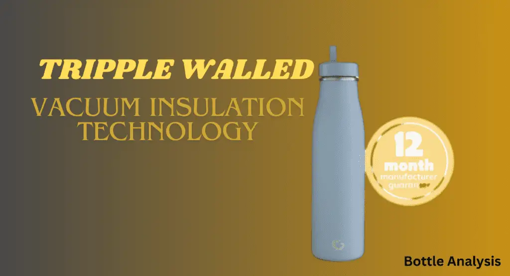 advance technology of stainless steel- tripple walled vacuum insulation technology