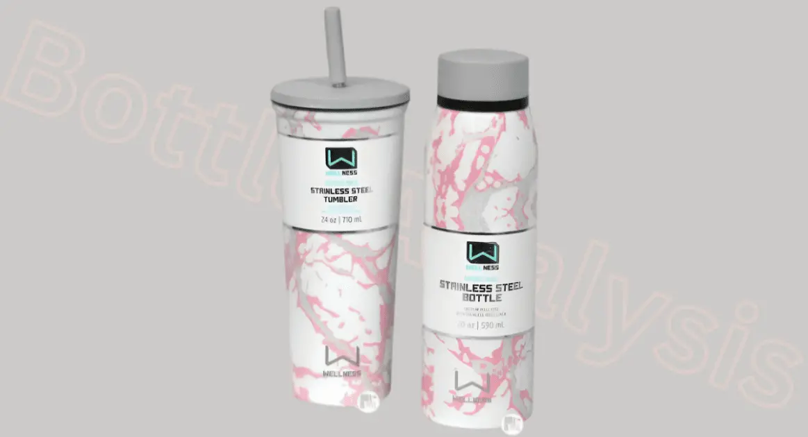 unique design of wellness stainless steel bottle