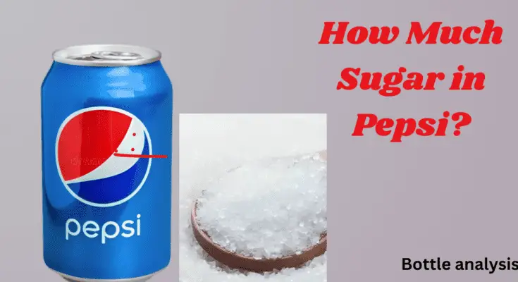 how much sugar in pepsi