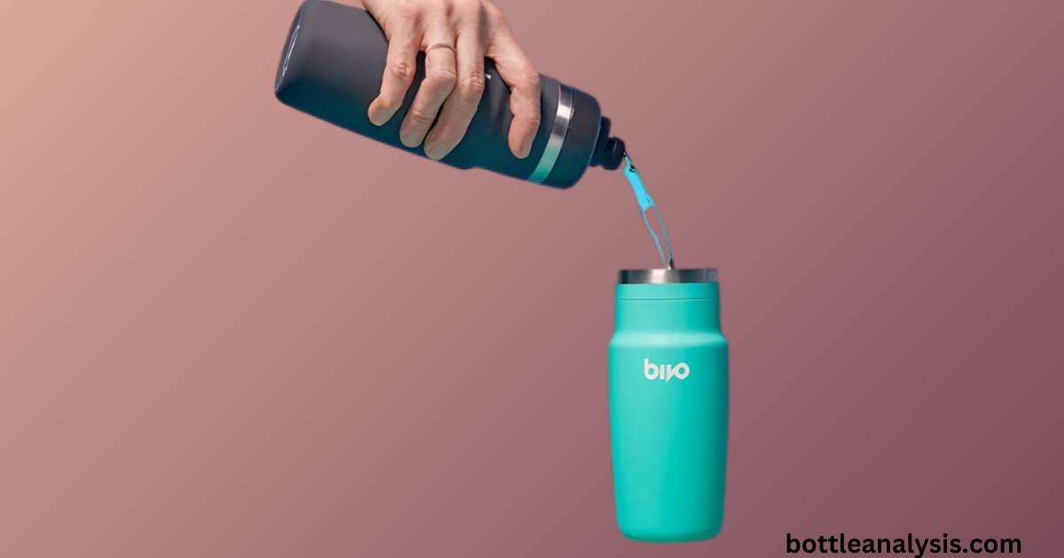 pouring water in bivo