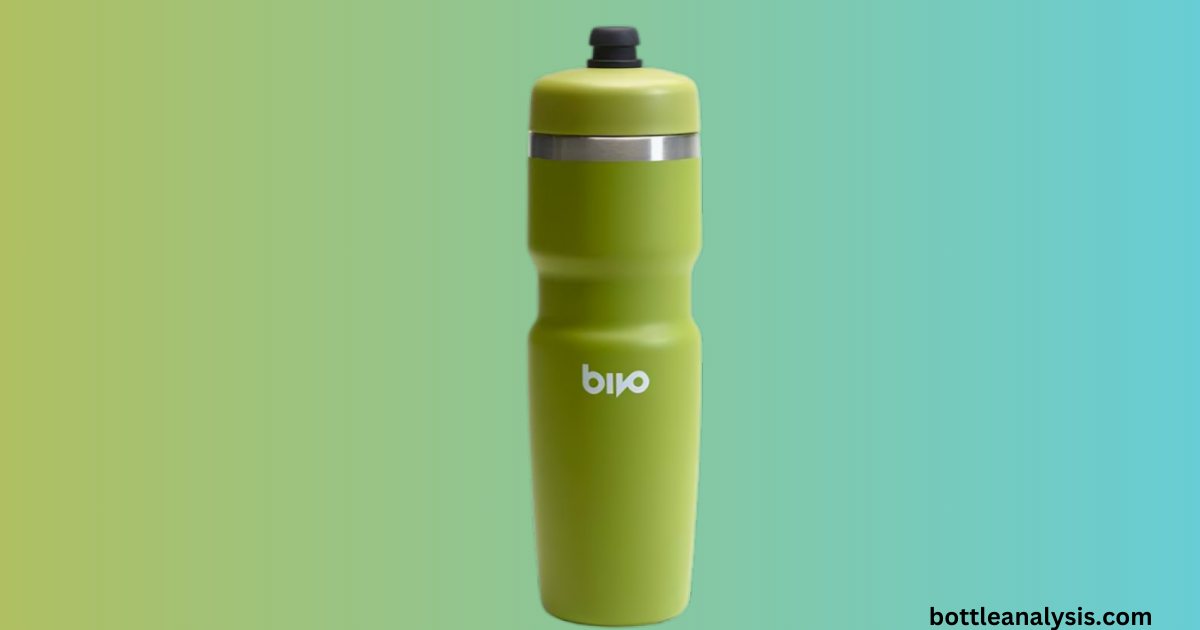 ergonomic design of bivo water bottle