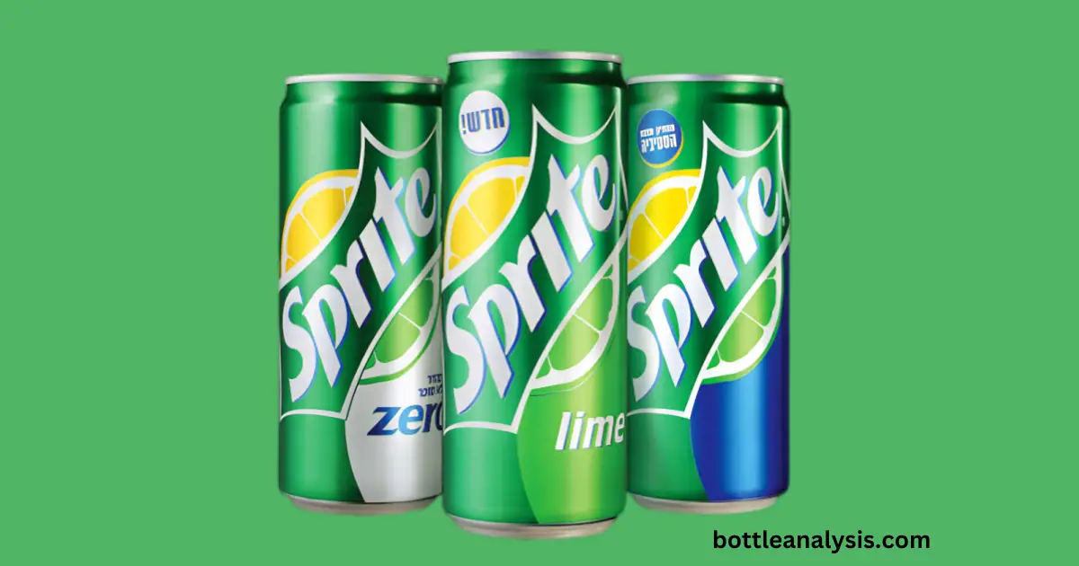 Packaging design and color concept of sprite