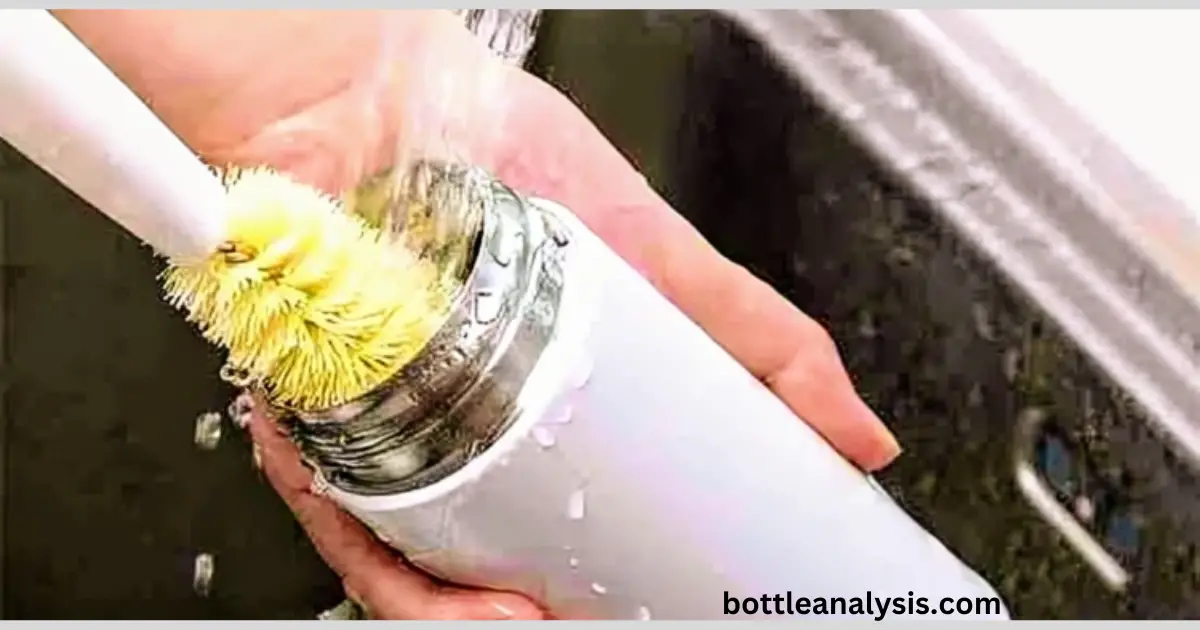 regular cleaning of stainless steel bottle