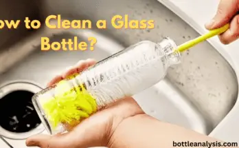 how a clean a glass bottle?